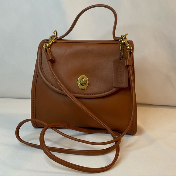 Coach Bags Coach Vintage Regina British Tan Leather Crossbody Bag That Is A Rare Find Poshmark